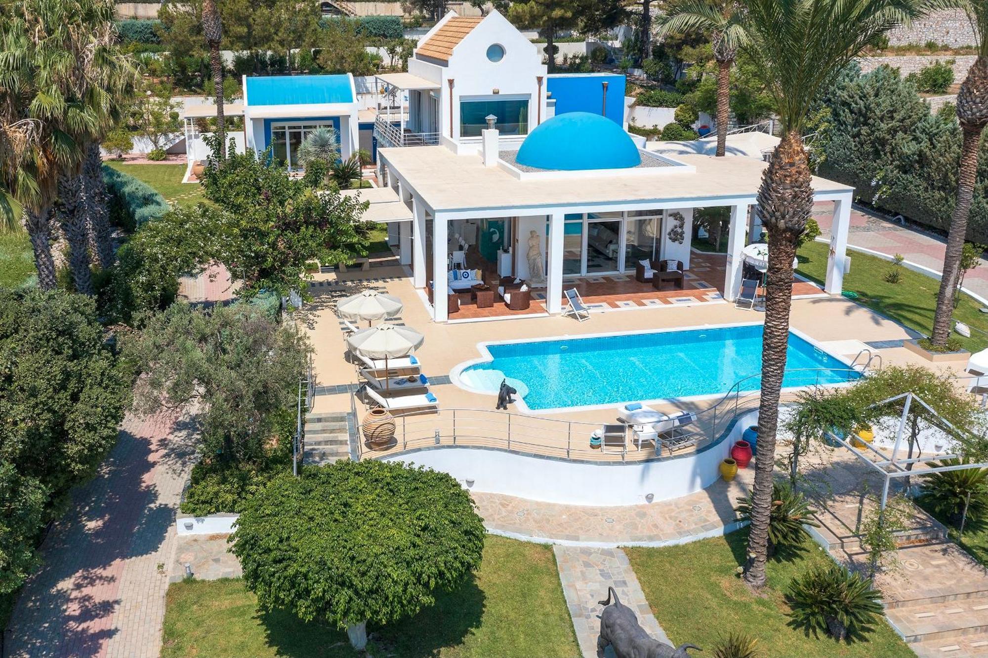 Grande Dame Villa Asgourou Esterno foto