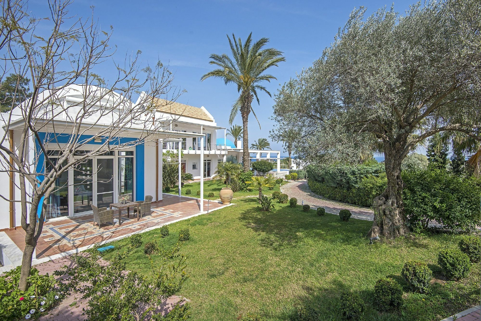 Grande Dame Villa Asgourou Esterno foto